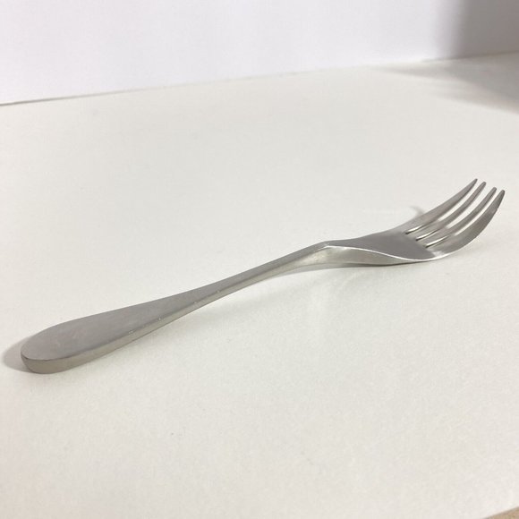 Knork Brushed Stainless Steel Matte Finish Flatware Dinner Fork - Picture 2 of 7